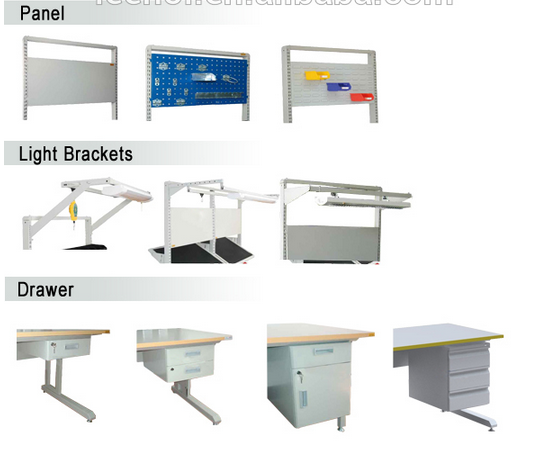 LN-SAW01 ESD Lab steel work benches for factory