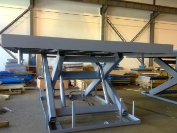 Warehouse lift table hydraulic