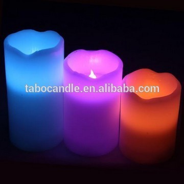 Multi LED Color Changing Candle