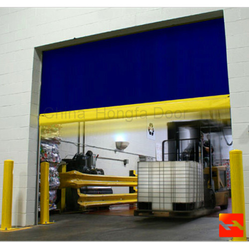 Rapid PVC Fabric Rolling Shutter Door