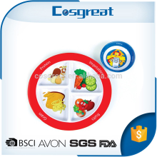 Reusable shatterproof plastic melamine fruit platter