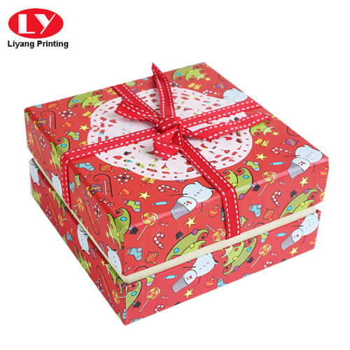 Beliebte Geschenkkekse -Box -Verpackung