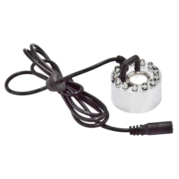 Ultrasonic Mist Maker Fogger: 20cm Water Fountain Pond Atomizer & Air Humidifier