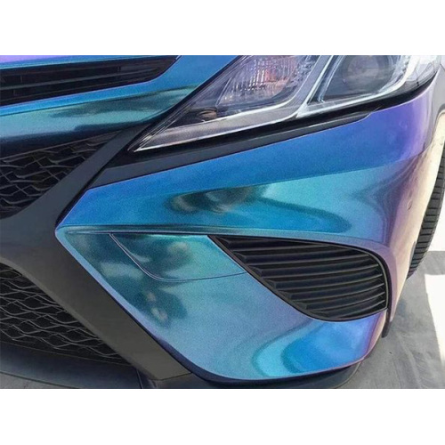 Gloss Diamond Diamond Blue Car Car lapio Vinyl