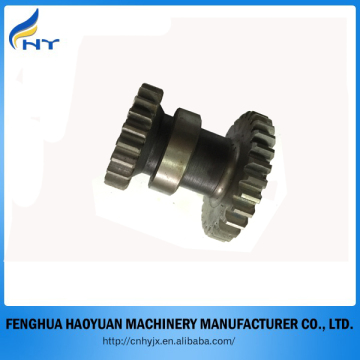 machining double spur gear/steel cluster gears/transmission gears