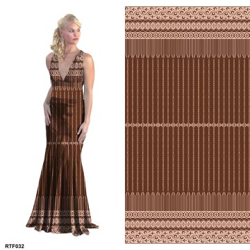 Good Quality Comfortable Custom Discharge Print Fabric