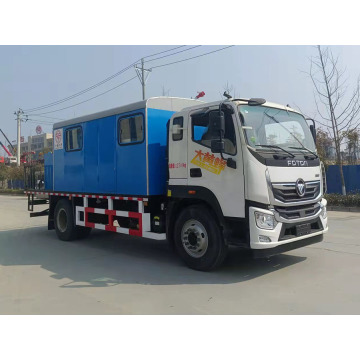 Mobile steam generator ev diesel truck boiler truck na ginamit sa oilfield