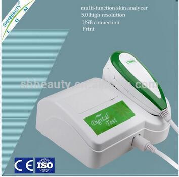 Advanced Skin Moisture Analyzer Hair Analyzer Hair Analysis Machine