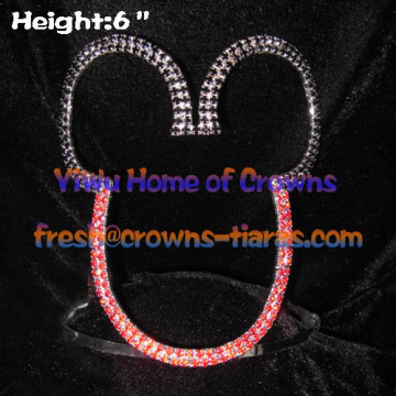 Mickey Mouse Head Crystal Crowns