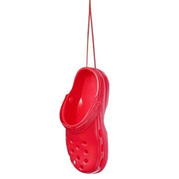 Car Hanging Crocs Shoe Air Freshener, Measures 10x15cm