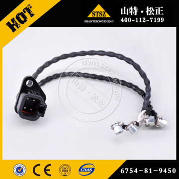 Komatsu 엔진 SAA4D107E-1B-W의 WIRELS HARNESS 6754-81-9450