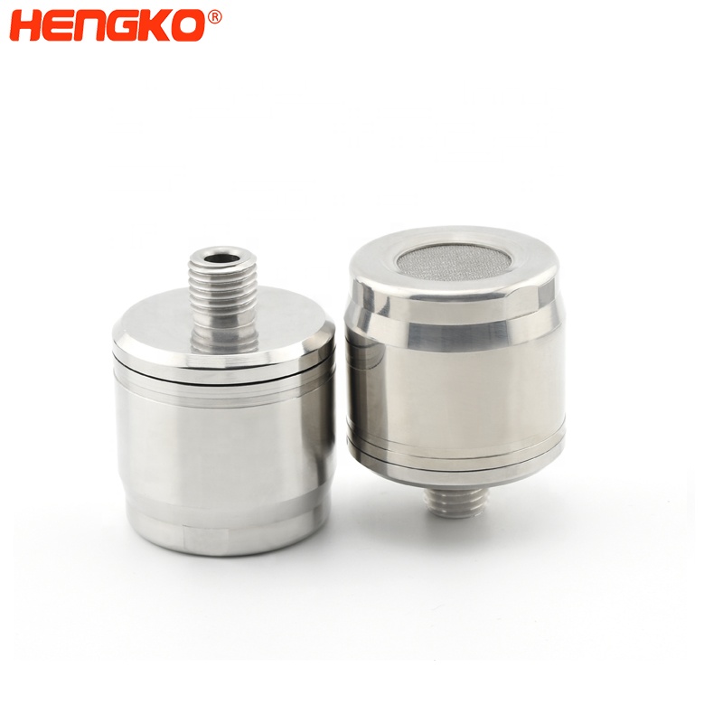 Porous sintered stainless steel 304/316 waterproof & explosion-proof gas sensor probe filter protect housing