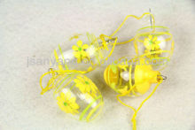 transparent Plastic Easter Egg Decoration