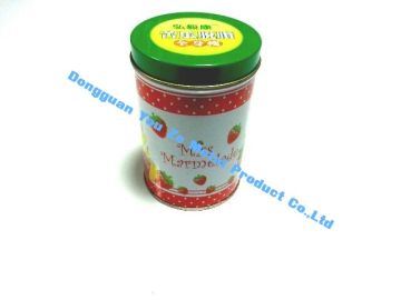 Airtight Metal Tin Container / Coffe Gift Packing Tinplate Box With Cover