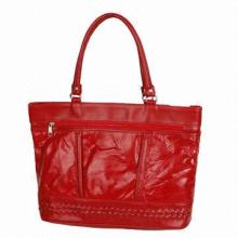 Fashion patchwork handbag, measures 33x13x26cm