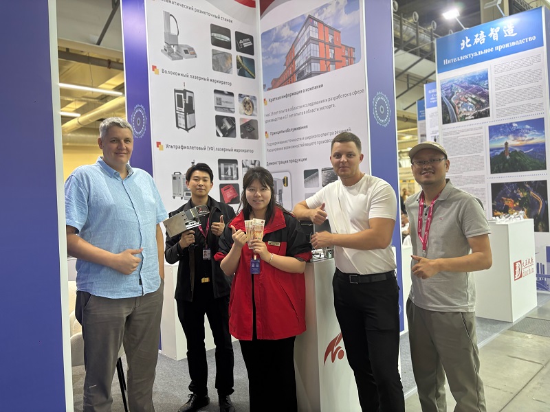 Laser equipment sold out on the first day! Chuke Intelligent INNOPROM 2025 ignites a wave of 