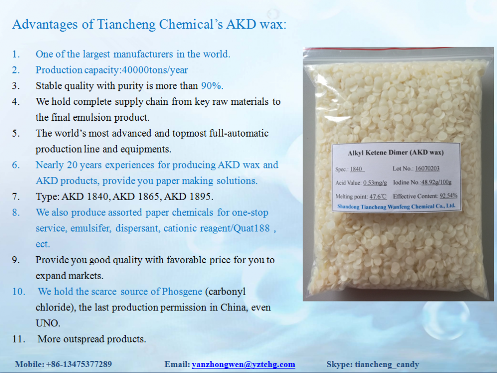 AKD Wax (CAS szám: 144245-85-2)