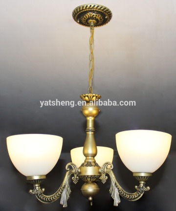 Europe style chanderlier gold thread lamp shape pendant lamp