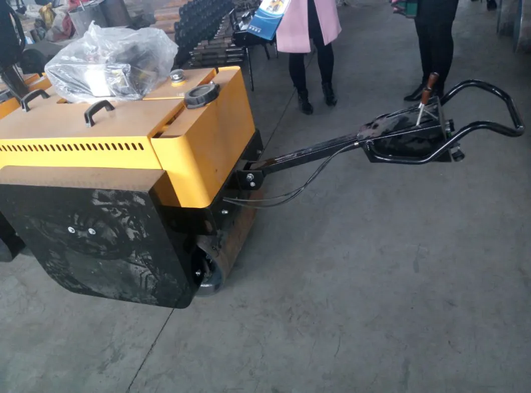 Double Drum Hydraulic Vibratory Mini Road Roller