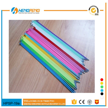 kids bicycles colorful spokes with nipples