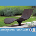 Aluminium Rattan Outdoor Furniture Double Recliner Set