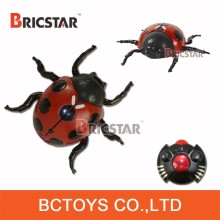Two speed mode rc wall climber beetle mini plastic insect toy, robot insect toy.