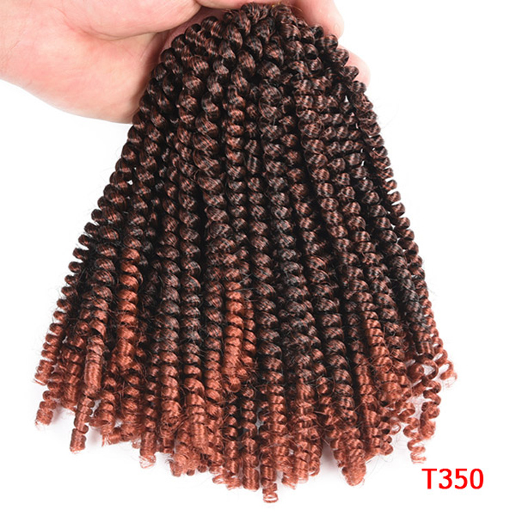 Wig industry with supply source spot wholesale spring twist can wear self-made African  Synthetic fiber hair