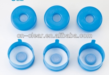 blue water bottle cap