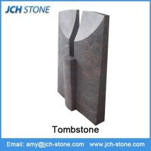 Granite Shape headstone monument with simply design