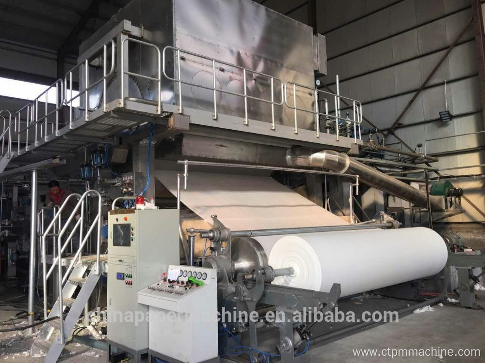 Toilet Tissue Paper Napkin Facial  Paper Machine