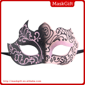 High Quality Plastic Party Mask Carnival Mask Face Mask C008-PKBK