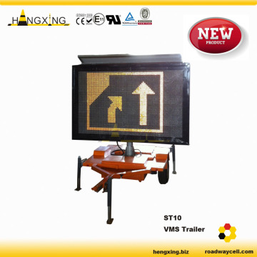 HX-ST10 solar powered traffic sign