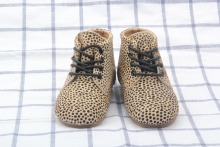 Cool style Winter Hard Sole Leopard Print Children Boot