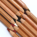 12 έγχρωμο τόνο δέρματος ξύλινα μολύβια χρώματος