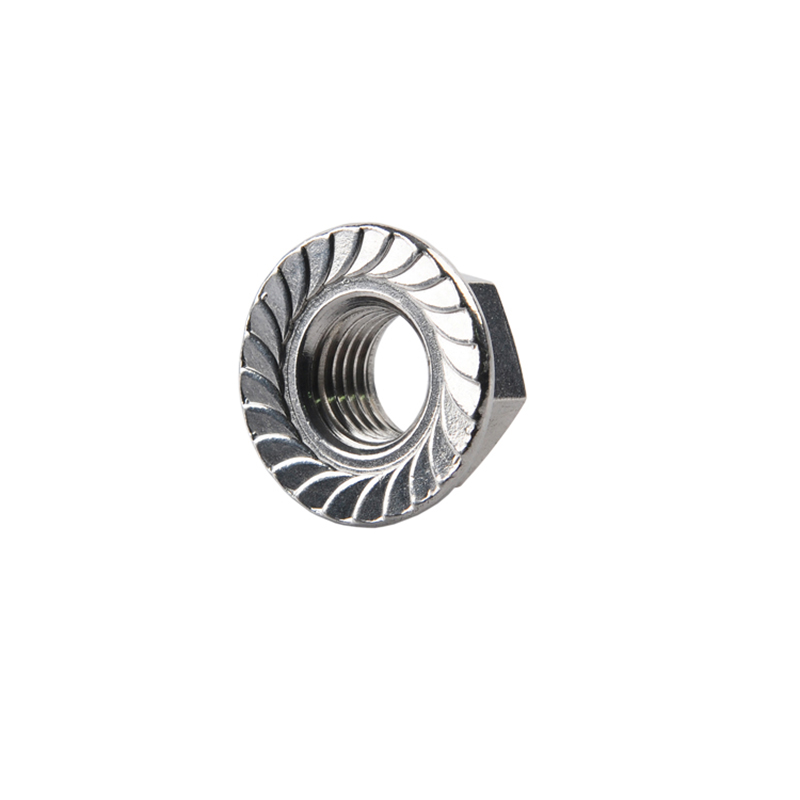 Héich Qualitéit Carbon Steel Flange Nut DIN6923