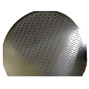 Stainless steel laboratory perforated metals test sieve