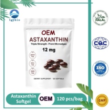 OEM Astaxanthin 12mg with MCT Oil Softgels