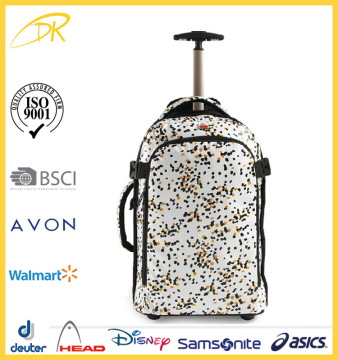 High school roller trolley bag, cheap trolley large school backpacks