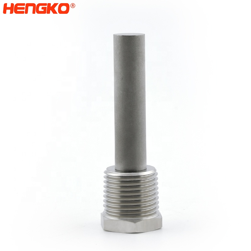 Fast flow rate 0.5/2 micron stainless steel 316l sintered air diffusion stone