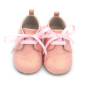 Chaussures habillées roses pailletées pour fille