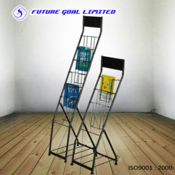 Magazine Book Metal Display Rack / Display Stand