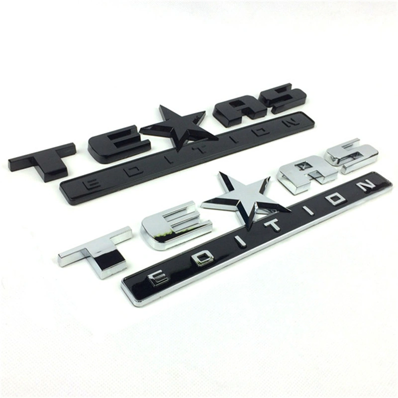 Customized Chrome Car Emblem Badges with ISO/Ts16949 Certified