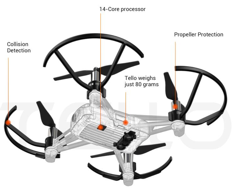 DJI Tello New Toys 720P HD camera drone