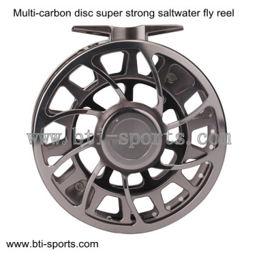 Multi-carbon disc super strong waterproof saltwater fly reel