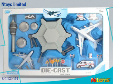 6443884 DIE-CAST ASSEMBLE AIRCRAFT