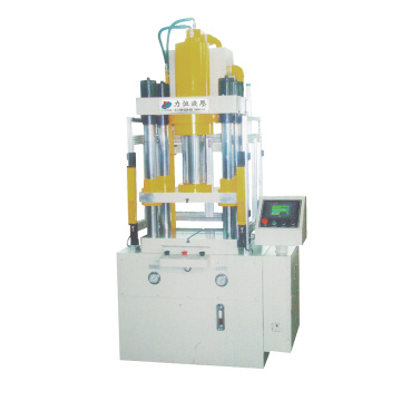 Hydraulic press for counterweight block