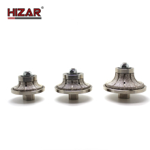 Brazed Diamond Hand Profiler Profile Wheels for Granite, Marble, Quartz Stone Edging and Grinding