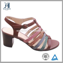 Italian high sandals fashion new style original leather shoes