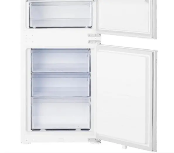 Smad OEM Electronics Compressor Double Door Bottom Freezer Built in Refrigerators