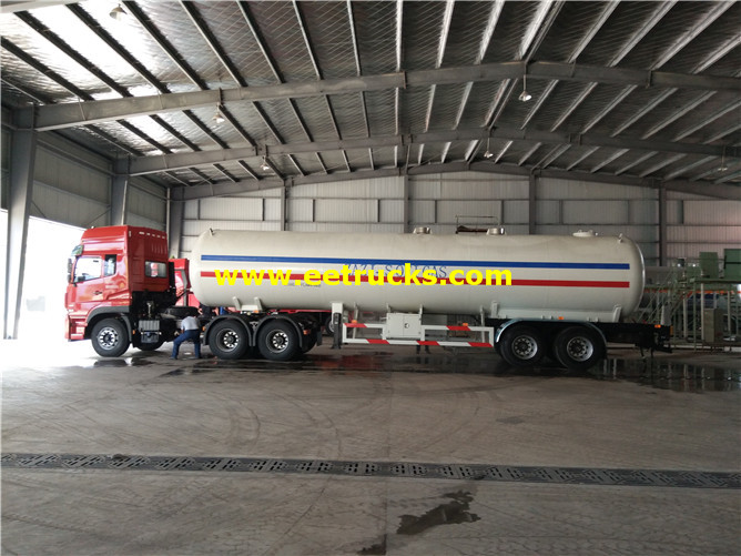 25 Ton ASME LPG Trailers